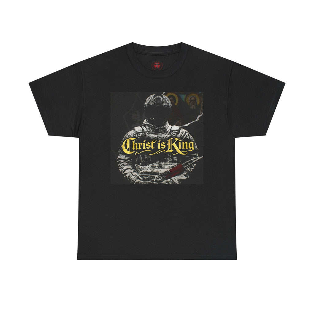 Christian Astronaut T‑Shirt — "Christ is King" Graphic Tee